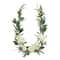 6ft. White Hydrangea with Succulents Centerpiece Garland by Ashland&#xAE;